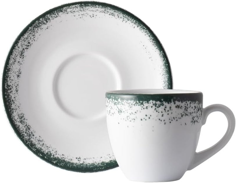 Aparelho de Jantar  Névoa Verde - Serve 06 pessoas (COLEÇÃO NÉVOA)