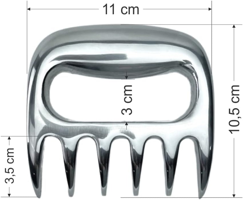 Kit Churrasco Edição Especial, com Ferramentas para Preparar e Servir Carnes com Estilo, Ideal para Churrascos, Festas e Presente, Tábua Artesanal, Faca Inox 7" e Garra de Urso – WOODBULL.