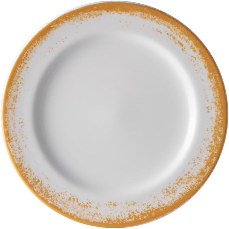 Aparelho de Jantar  Névoa Mostarda - Serve 06 pessoas (COLEÇÃO NÉVOA)