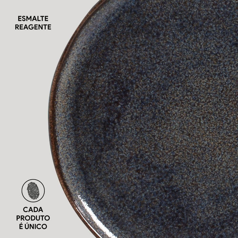 Aparelho de Jantar Cores Radiantes – (com Brinde) | Serve 06 Pessoas