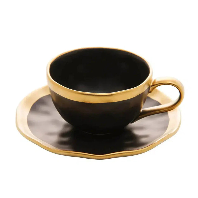 Aparelho de Jantar Marroquino Dourado  –  (com Brinde) | Serve 06 Pessoas